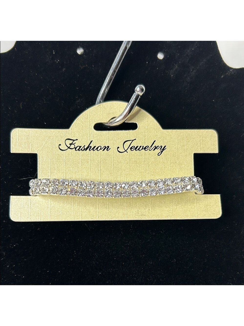 Sparkling Silver Rhinestone Bracelet